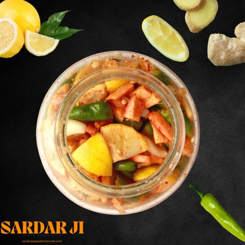 Ginger Lemon & Chili Mix Pickle