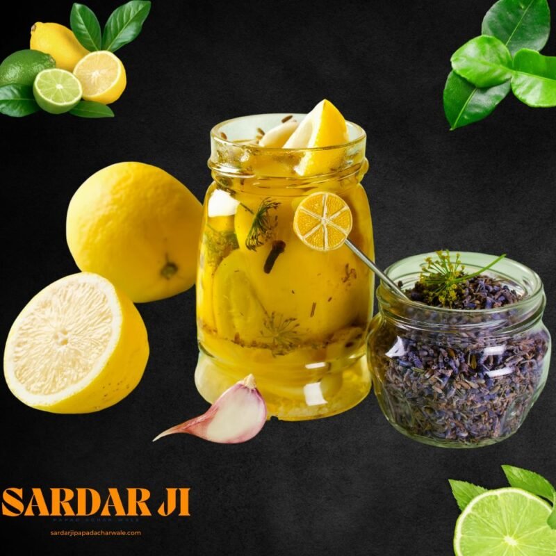 Lemon Pickle (Without Oil & Spices)